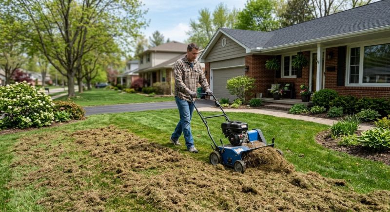 Yard Dethatching Service
