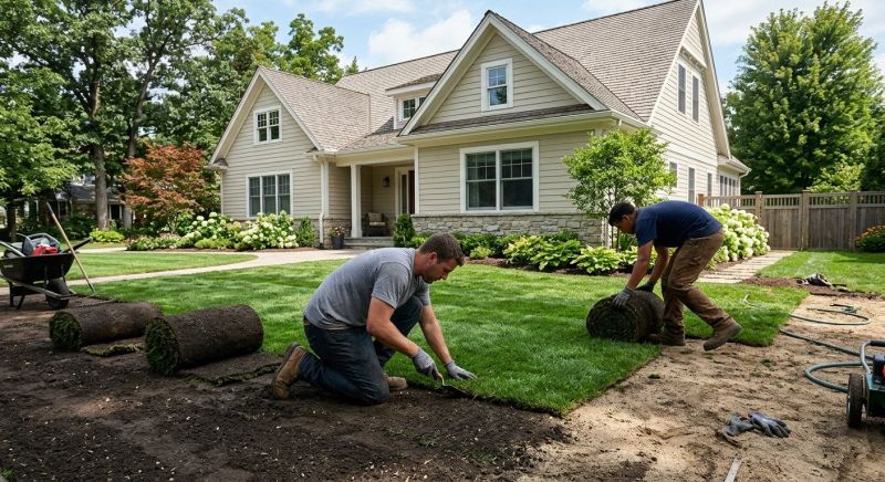 Bentgrass Sod Installation in Ventura County, CA
