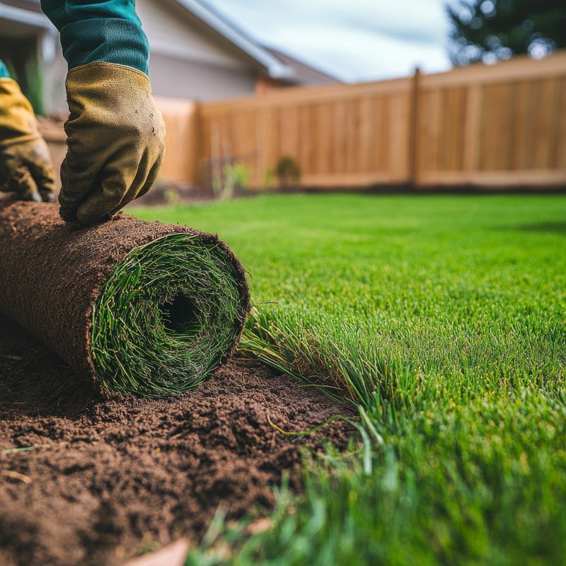 Bluegrass Sod Installation in Rockwall, TX