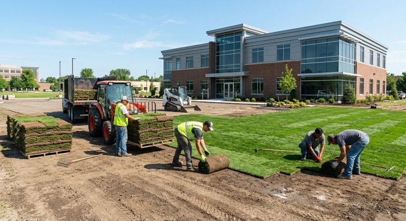 Commercial Sod Installation in Aiken, SC