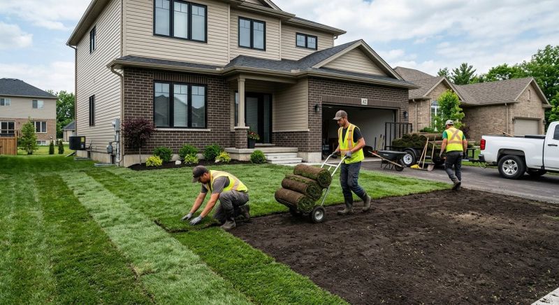 Fescue Sod Installation in Aiken, SC