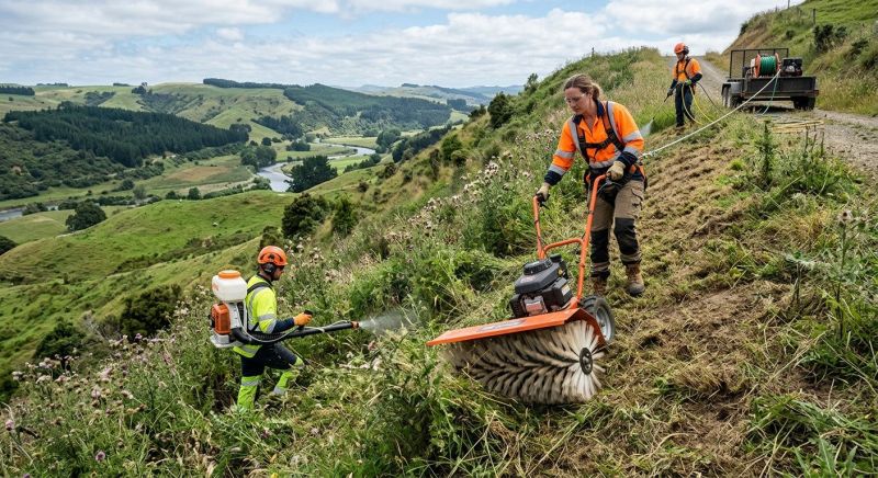 Slope Weed Control in Aiken, SC