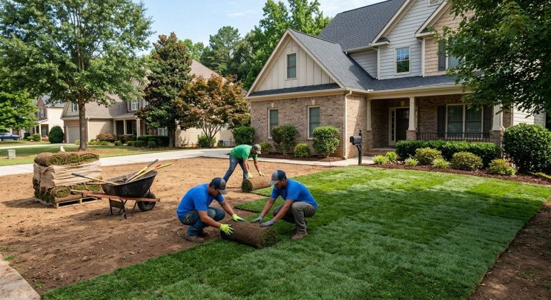 Sod Laying Service in Aiken, SC