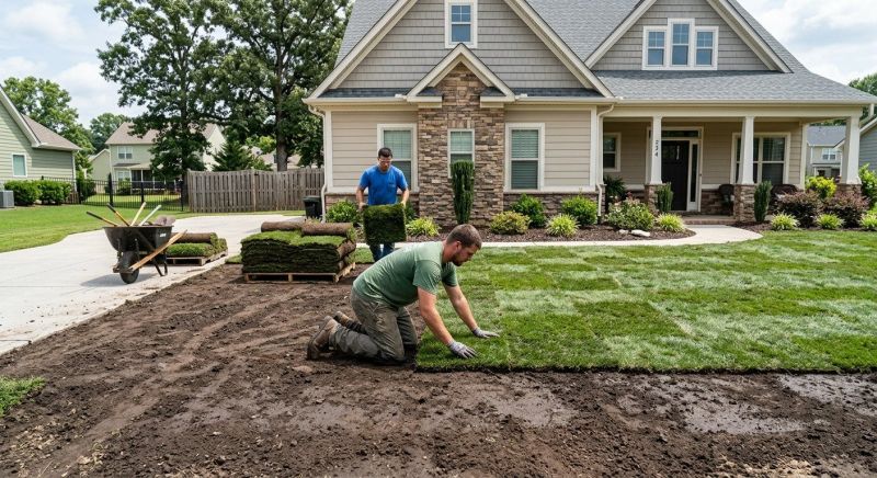 Sod Laying Service in Rockwall, TX