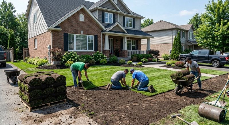 Sod Laying Service in Rockwall, TX
