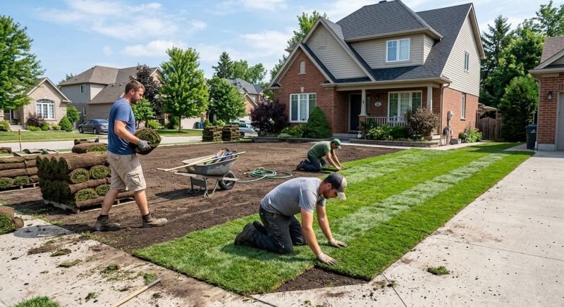 Yard Sod Replacement in Ventura County, CA